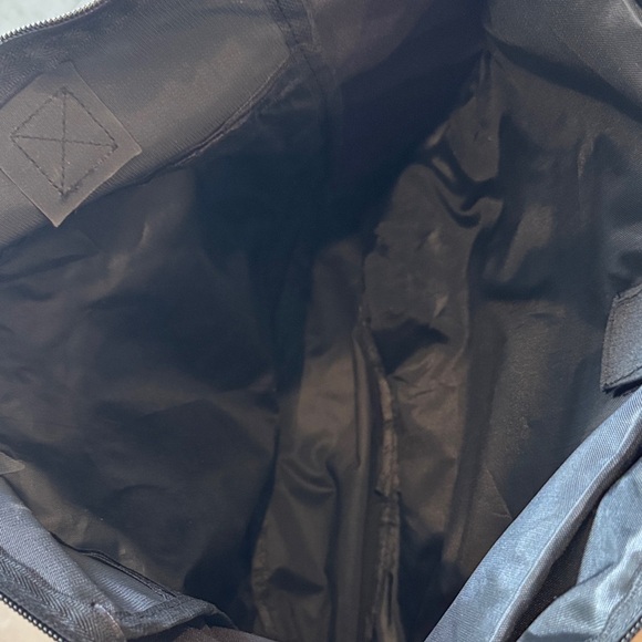 Tree of Life Caring Together Black & Charcoal Nylon Lap Top Tote Bag NWOT - Picture 8 of 12